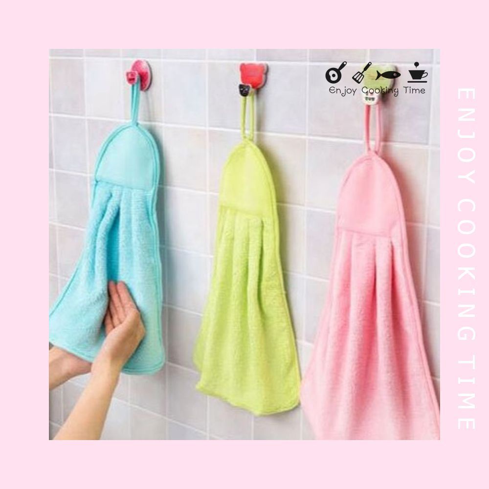 Khăn lau tay nhà bếp mềm mịn cakeshop hcm