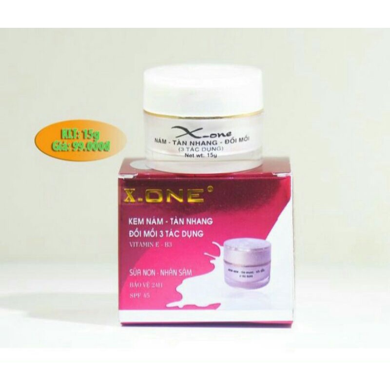Kem nám tàn nhang đồi mồi X-One 15g