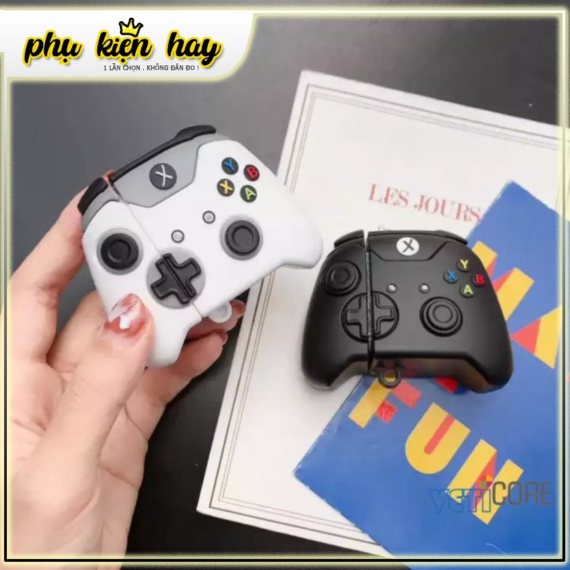 Case bao airpod silicon 1 2 3 Pro Tay cầm chơi game Xbox- Vỏ bọc đựng tai nghe không dây