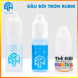 Silicone dầu bôi trơn rubik gan magic lube 10ml - gan lube magic màu trắng 2ml