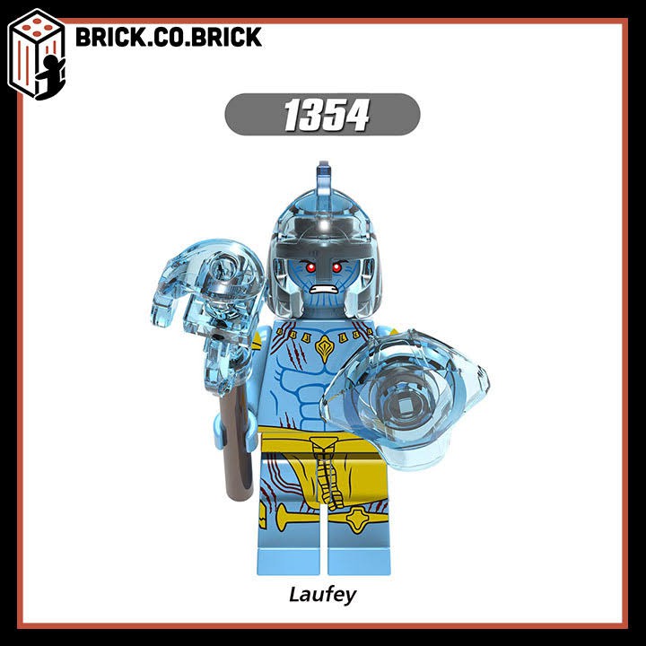 Lego Siêu anh hùng Đồ chơi Lắp ráp Mô hình Super Hero Marvel Dc Comics Odin Frigga Thor Loki X0269