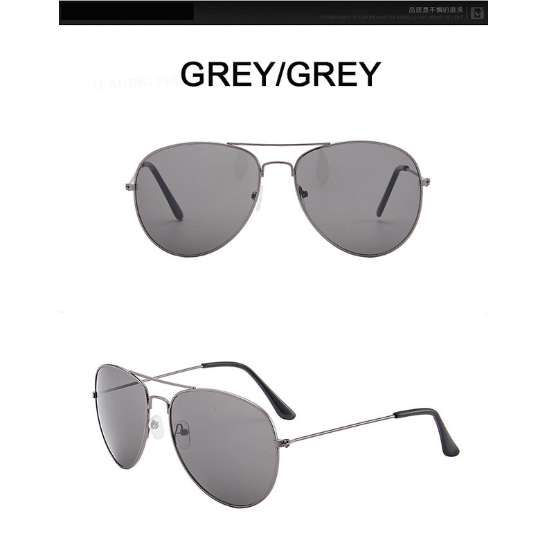 Kính Mát Gọng Vuông Kim Loại Chống Tia UV400 Thời Trang Cho Nam