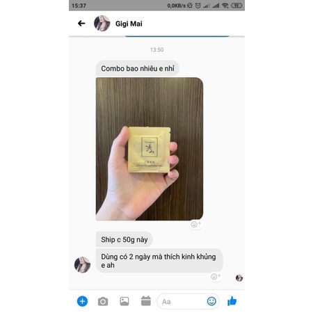 1 gói Kem dưỡng da Saga Ultimate kem saga tái sinh chống lão hoá mờ thâm sạm nám giải quyết mọi vấn đề của da