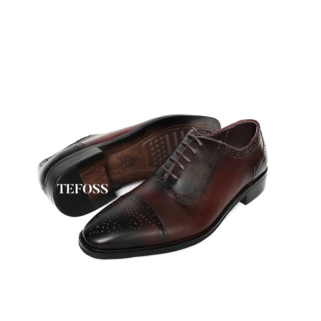 Giày tây oxford TEFOSS HT005 sang trọng và lịch lãm