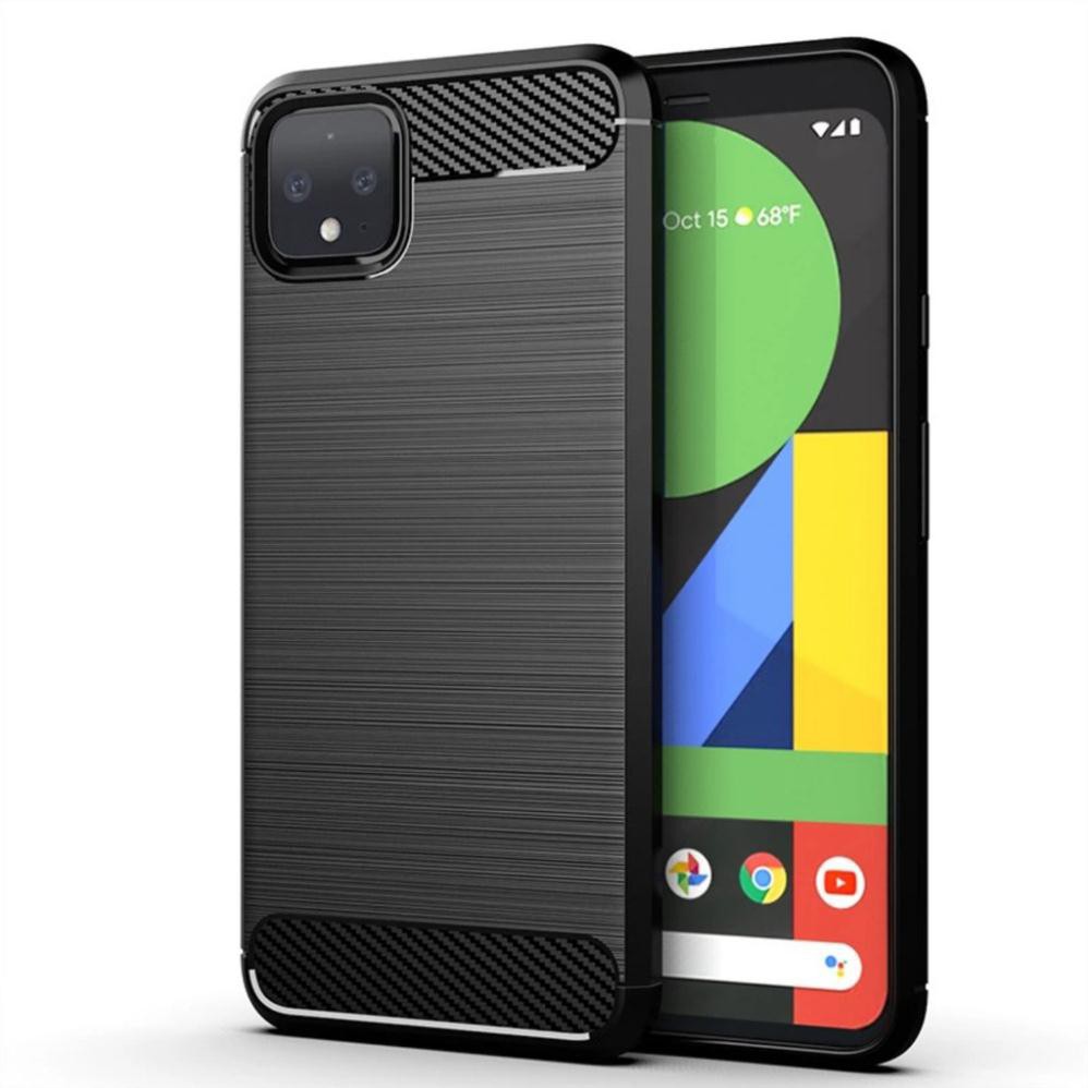 Google Pixel 4 ốp chống sốc vân carbon hấp thụ nhiệt cao cấp