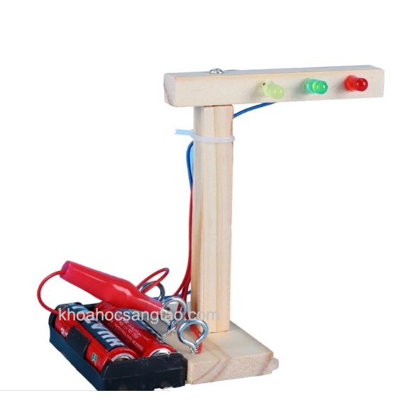 Bộ đồ chơi lắp ráp đèn giao thông