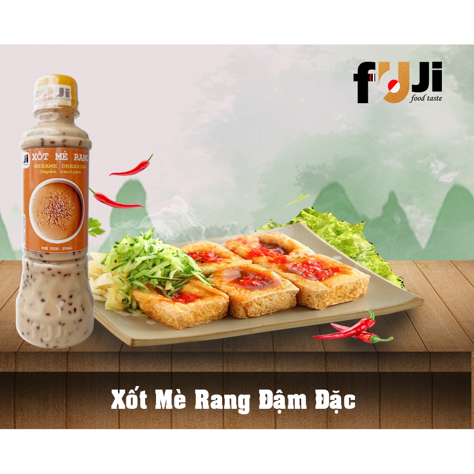 Nước Chấm Sốt Mè Rang 1.000 ml 1 lít Thương Hiệu Fuji Chính Hãng Thơm Ngon