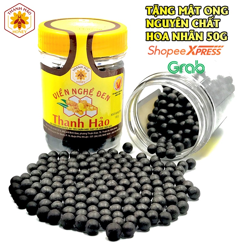 Viên Nghệ Đen Mật Ong Thanh Hảo 100g