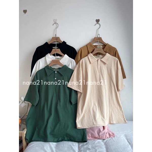 Áo pull polo trơn Nana21 Nanastore21