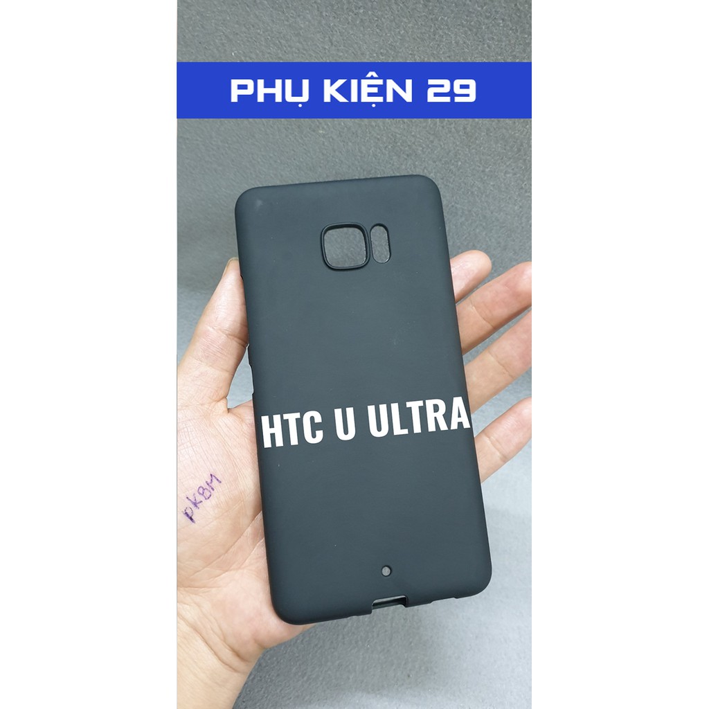 [HTC U Ultra] Ốp lưng silicon dẻo nhám Pudini