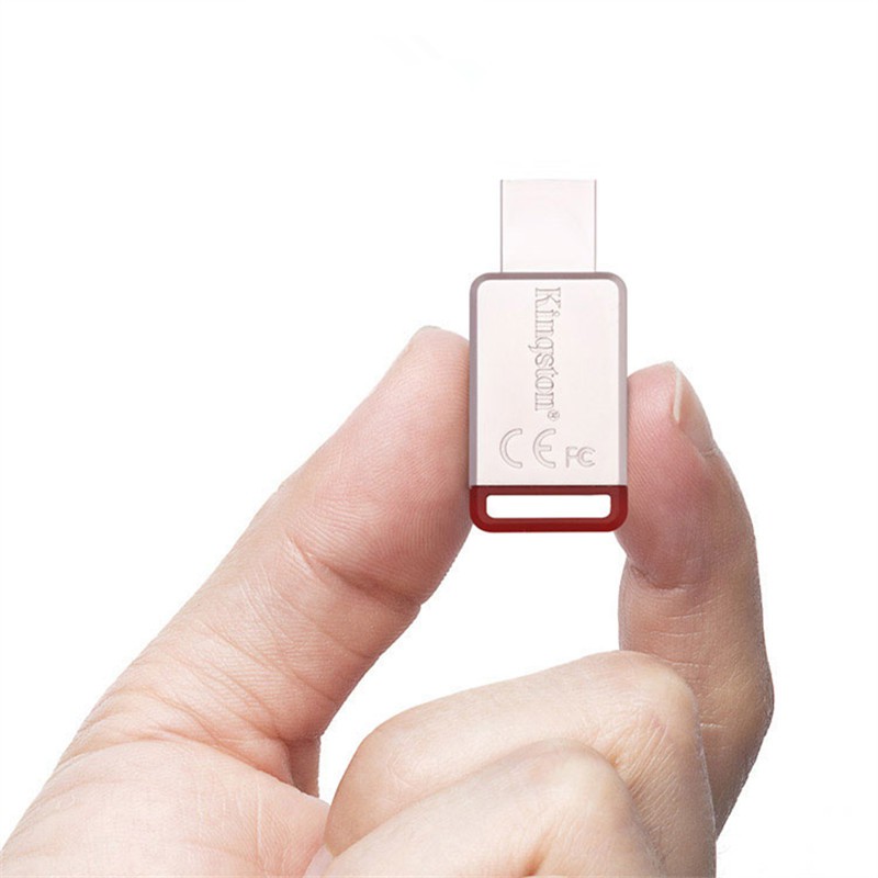 Thiết bị USB ổ cứng Kingston (DT50/32GBFR) Metal USB 16GB 32GB 64GB 128GB USB 3.0 | BigBuy360 - bigbuy360.vn