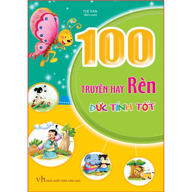 Sách - Bộ 2 cuốn 100 truyện hay rèn đức tính tốt + 100 truyện ngụ ngôn hay nhất - ML-TNHI