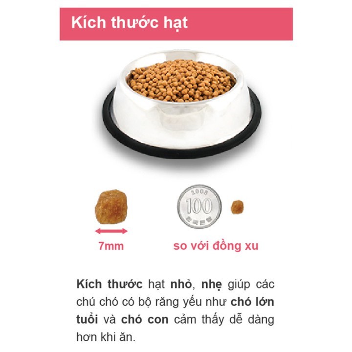 Thức ăn hạt mềm cho giống chó nhỏ Zenith 1.2kg (bao bì mới)