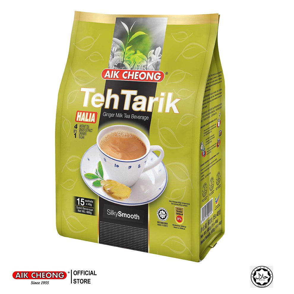 [Chính hãng] ✅ Trà sữa Teh Tarik Aik Cheong vị gừng - Nhập khẩu từ Malaysia