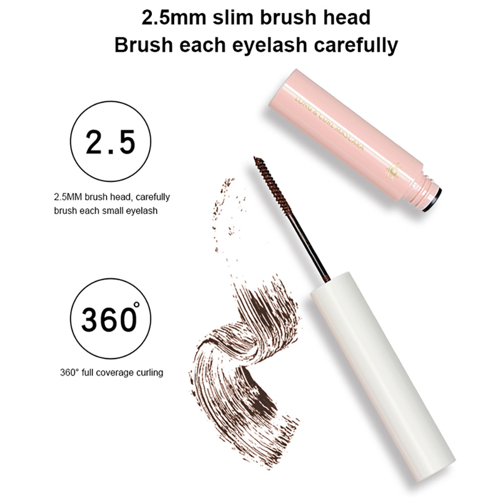 [Hàng mới về] Mascara Uốn Cong Làm Dày Lông Mi Tự Nhiên Chống Thấm Nước Không Nhòe Lâu Trôi | BigBuy360 - bigbuy360.vn
