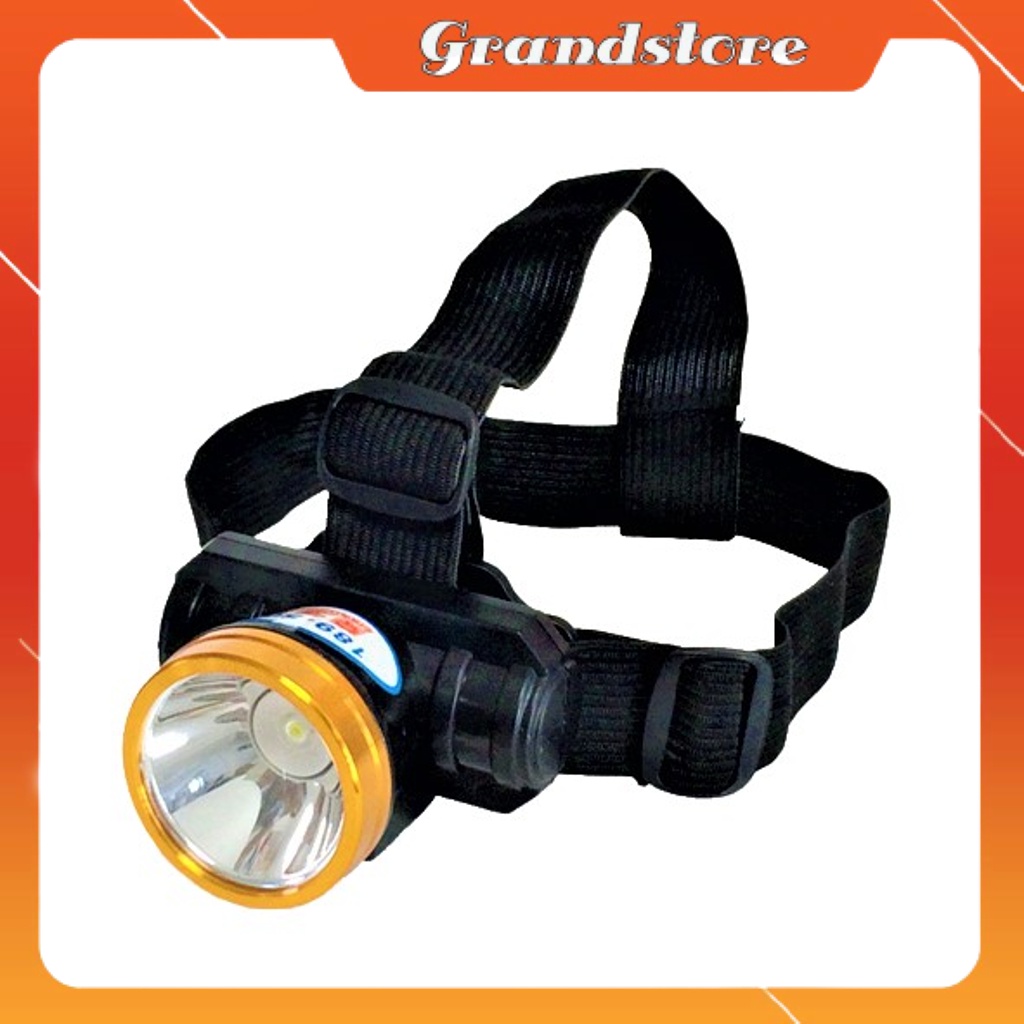 Đèn pin đội đầu đeo trán 5 bóng siêu sáng chống nước pin sạc điện zoom chiếu xa đi đêm, biển, câu cá chạy bộ lấy ráy tai