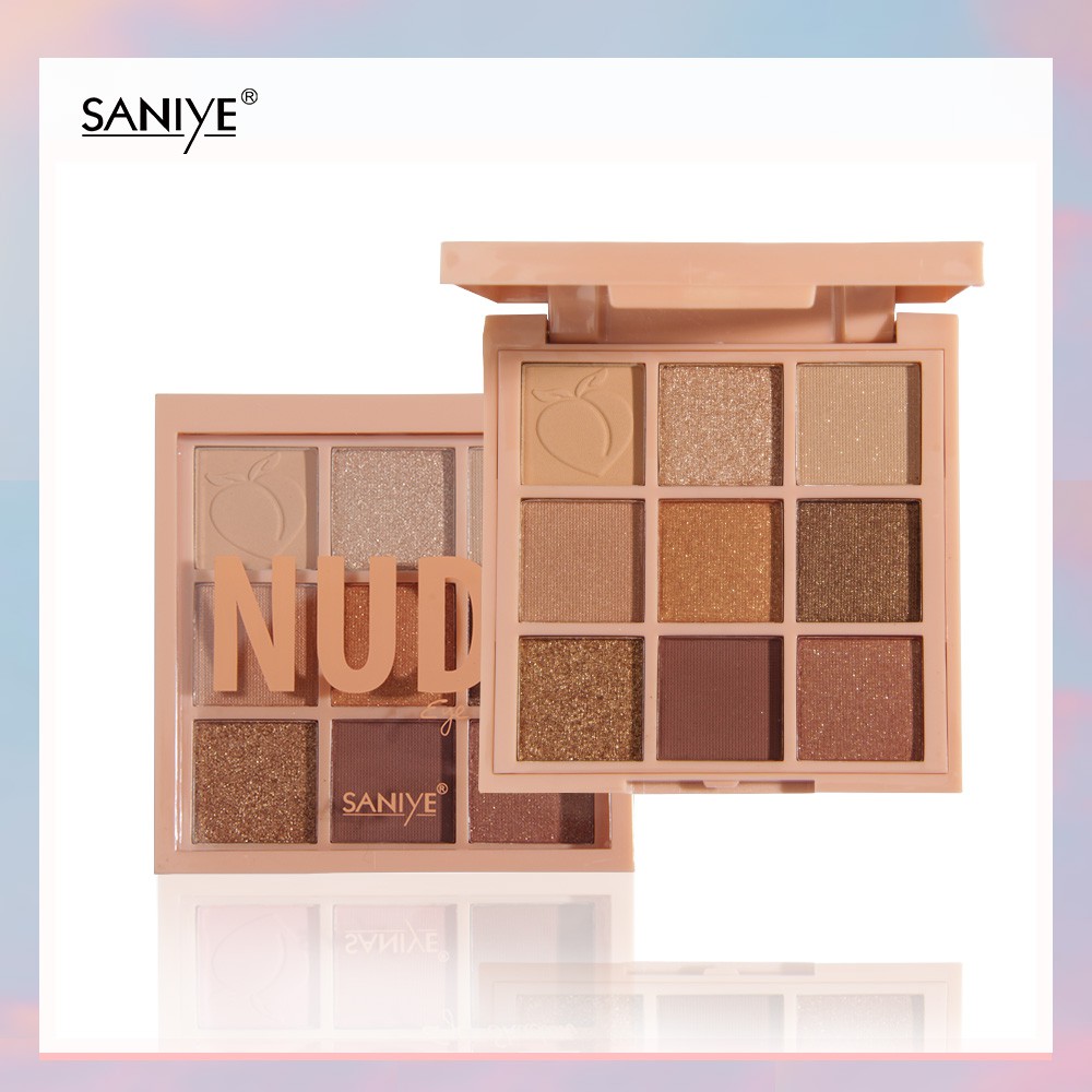 Bảng phấn mắt SANIYE E0924 9 màu kèm cọ 7g