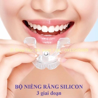 Miếng ngậm niềng răng silicon, chỉnh sửa răng mọc lệch lạc tại nhà