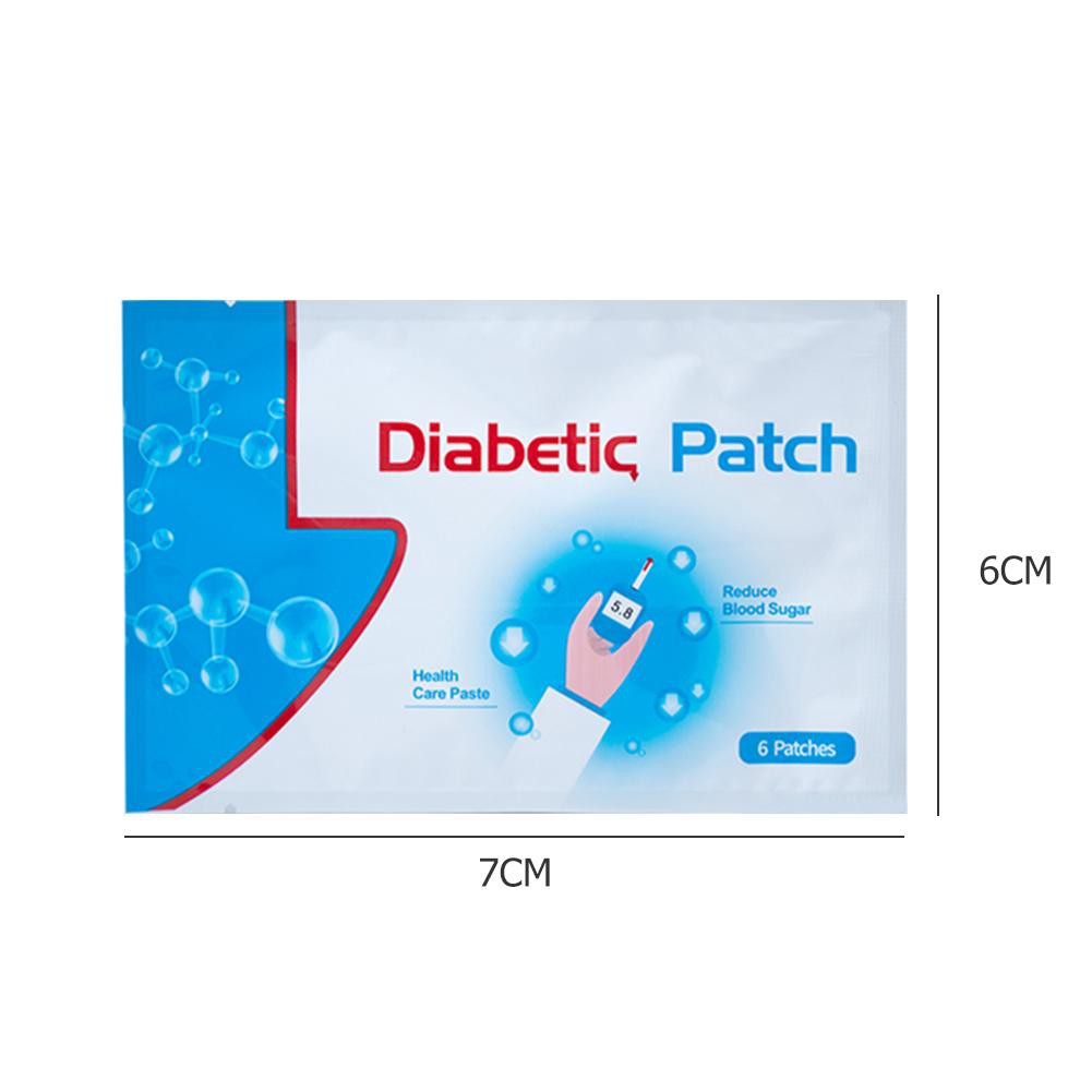 6pcs/bag 1/5Bags Diabetic Patch Diabetes Herbal Diabetes Cure Lower Blood Glucose