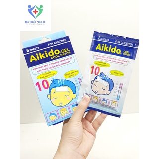 Miếng dán hạ sốt AIKIDO (Hộp 6 miếng)