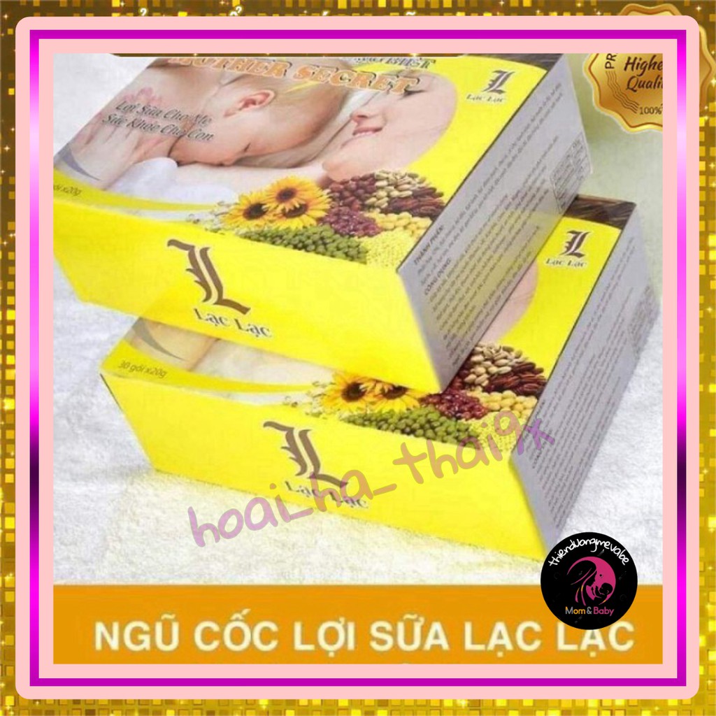 Ngũ cốc lợi sữa đặc biệt Lạc Lạc (30 gói/hộp) | BigBuy360 - bigbuy360.vn