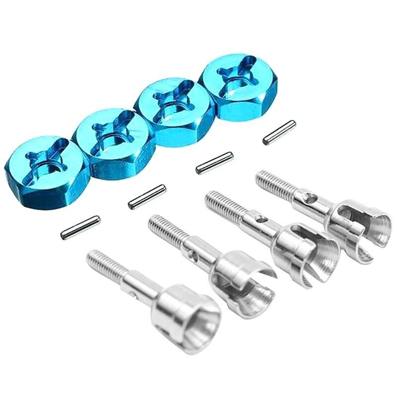 Bộ chuyển đổi bánh xe Trục & Trung tâm lặn hình lục giác 12Mm Bật 1/10 trên Đường dành cho xe WLtoys 1/18 A959 A969 A979 A959B A969-B Bộ phận nâng cấp ô tô RC