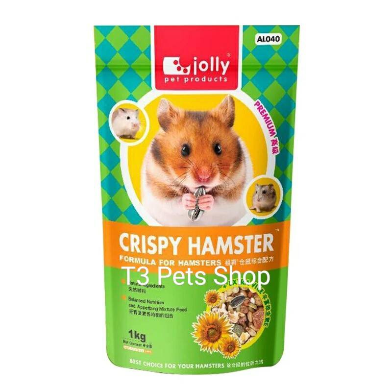 Thức ăn crispy 500gr và 1kg cho hamster (hạt giòn và nhiều hướng dương)