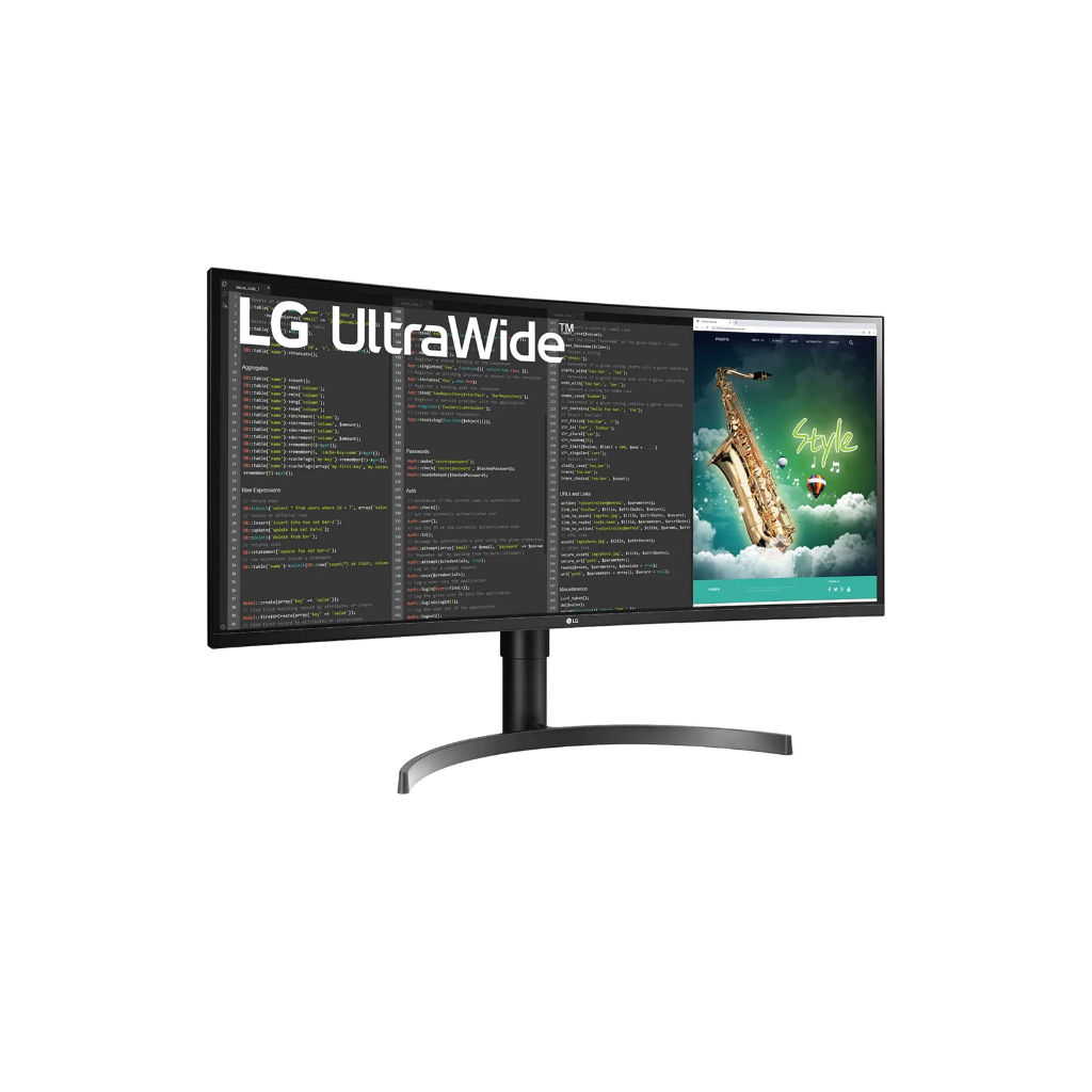 Màn Hình Cong LG 35WN75CN-B 35 inch UltraWide QHD HDR VA 100Hz - Hàng Chính Hãng