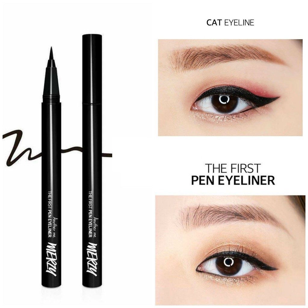 Bút Kẻ Mắt Nước Chống Trôi Merzy Another Me The First Pen Eyeliner