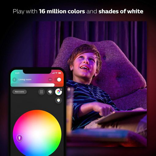 Philips Hue White and Color Ambiance, Bóng đèn màu thông minh 16 triệu màu