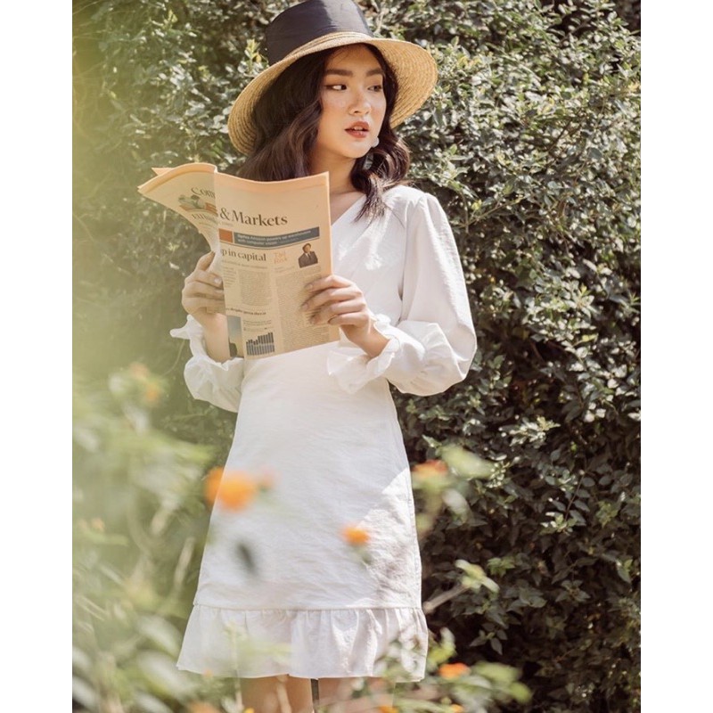 Thanh lý - Đầm xô có lót đuôi cá size M