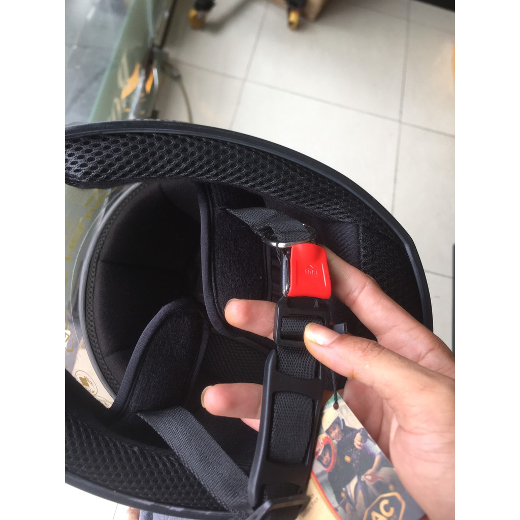 Mũ bảo hiểm fullface AC 136 Full Carbon