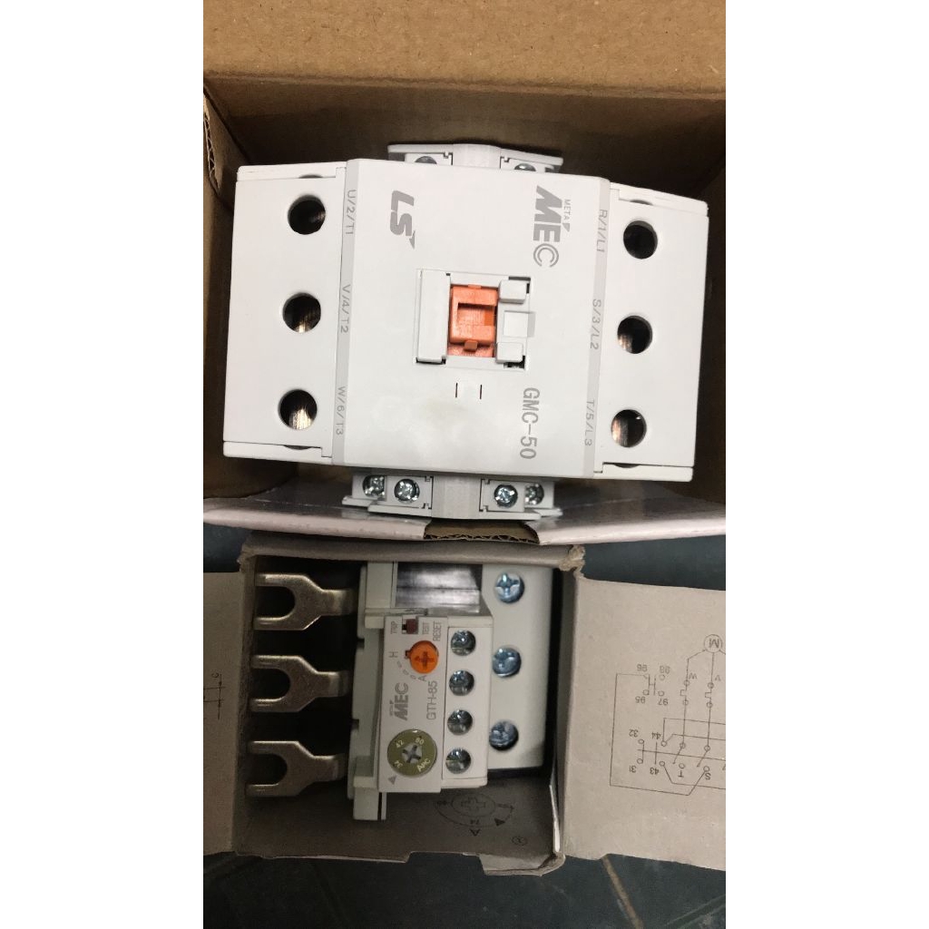 Khởi Động Từ 50A   + Rơ re nhiệt - giá 1 bộ