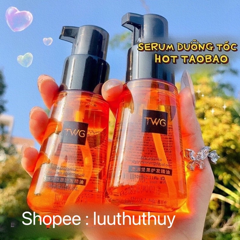 Serum dưỡng tóc làm bóng tóc mềm mượt TW nội địa Trung