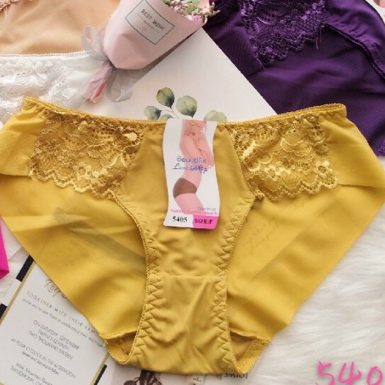 10 Quần lót vnxk ren 2 bên chất mát.