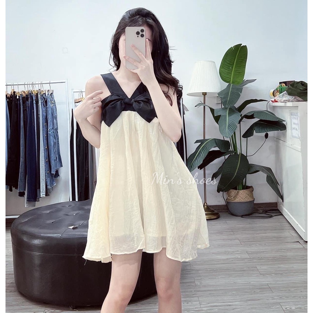 Min's Shoes - Áo Thiết Kế Nơ Xinh Cao Cấp Áo 775