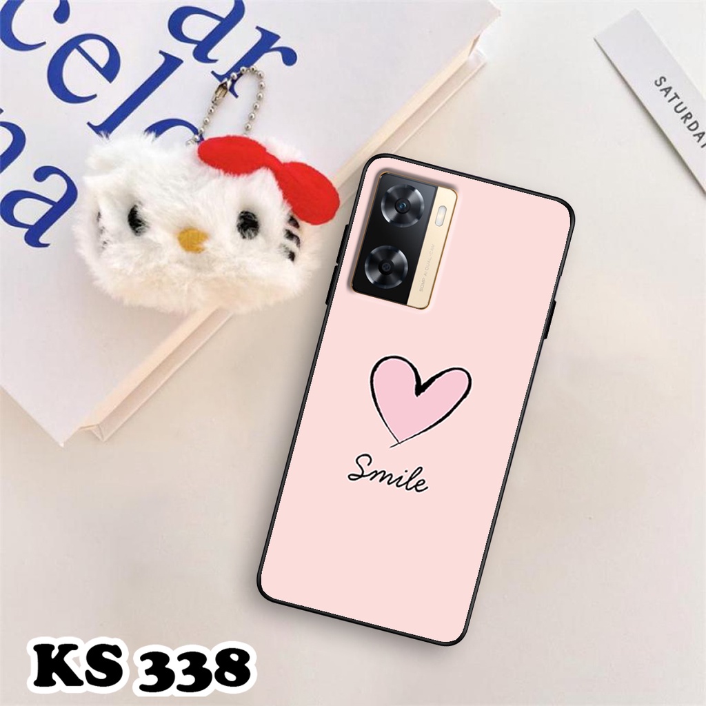 Ốp lưng Oppo A77 - Oppo A77 5G - Ốp in hình LoveSmile - Chất liệu TPU cao cấp chống sốc