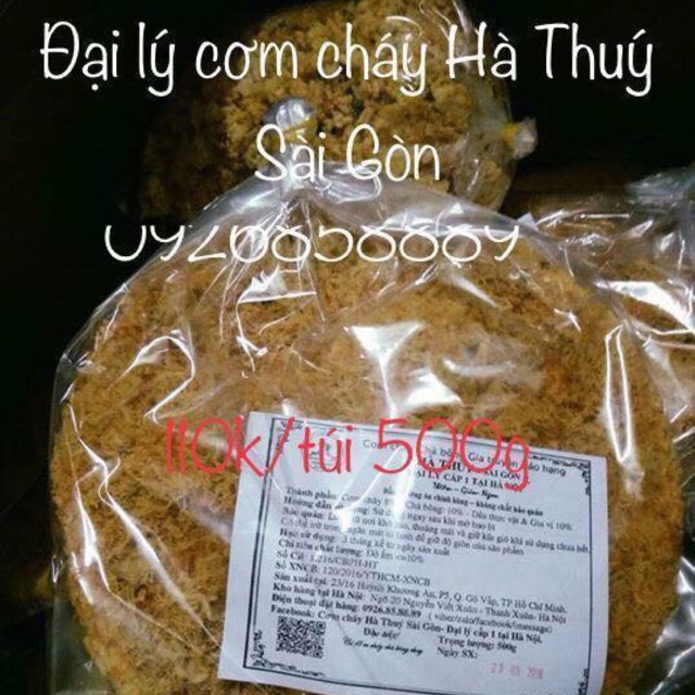 Đại lý Cơm Cháy Hà Thuý SG