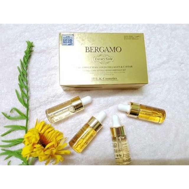 SERUM BERGAMO LUXURY GOLD COLLAGEN & CAVIAR