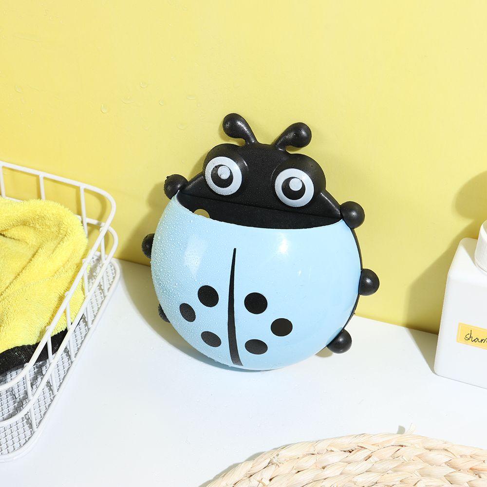 YNATURAL Giá Đỡ Bàn Chải Đánh Răng / Bút Chì Gắn Tường Kèm Cốc Hút Tiện Dụng