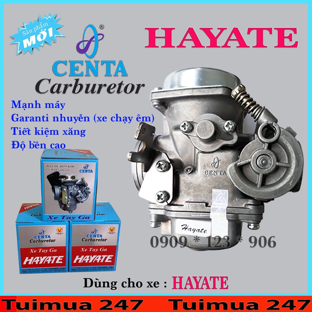 Bình Xăng Con (Bộ Chế Hòa Khí ) dành cho HAYATE