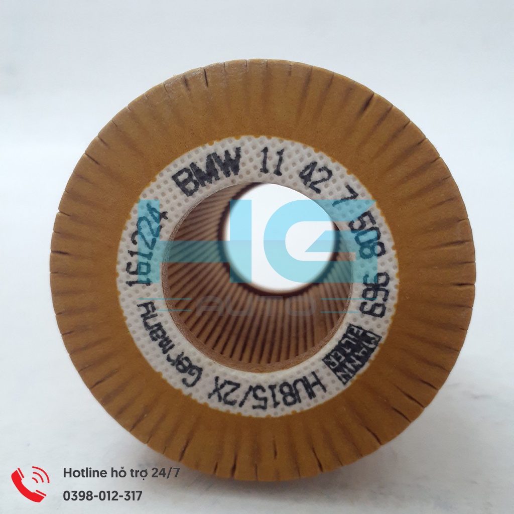 Lọc nhớt động cơ BMW E81, E84, E88, E46, E90, E60, X1, X3, E83, Z4, E85,..mã LD 11427508969 - Hgauto