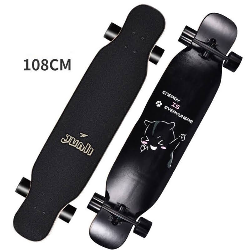[New Arrival TẶNG Phụ kiện VÀ Bo] Ván trượt dài Longboard  chính hãng JUNLI chất lượng cao 108cm x25