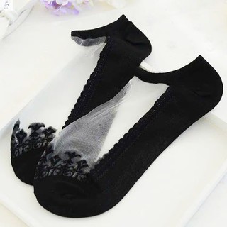 Combo 5 Đôi Tất Hoa Cúc Ren