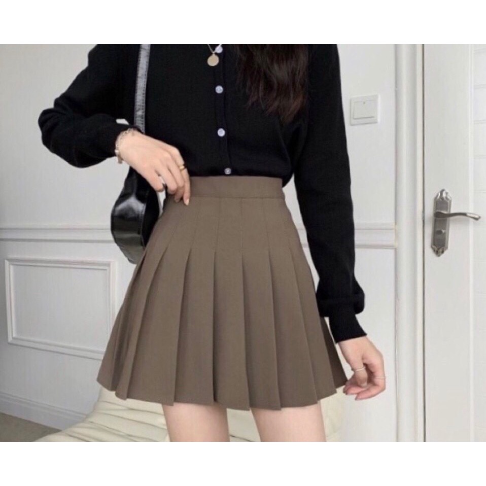 [HÀNG QC L1] Chân váy dạ xếp ly cao cấp hàng Quảng Châu dày đẹp,Chân váy xếp ly  - Hinhin | BigBuy360 - bigbuy360.vn