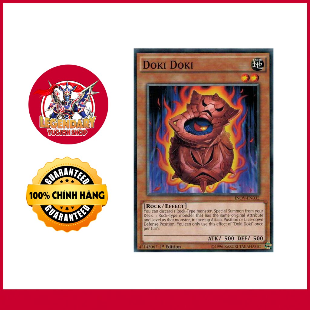 [Thẻ Bài Yugioh Chính Hãng] Doki Doki