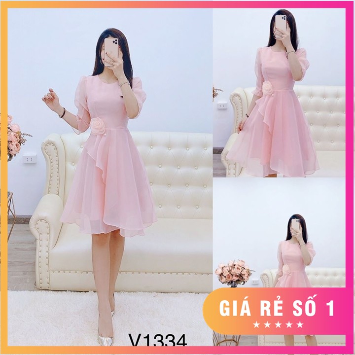ĐẦM VOAN THIẾT KẾ ĐỘC QUYỀN SIÊU XINH ĐỦ SIZE S,M,L,XL,XXL - V5