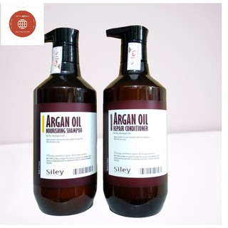 (CHÍNH HÃNG CÔNG TY 100%)DẦU GỘI XẢ SILEY ARGAN 500ML*2