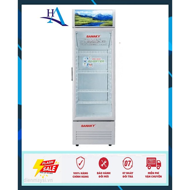 Tủ mát Sanaky Inverter 210 lít VH-218K3L (Miễn phí giao tại HCM-ngoài tỉnh liên hệ shop)