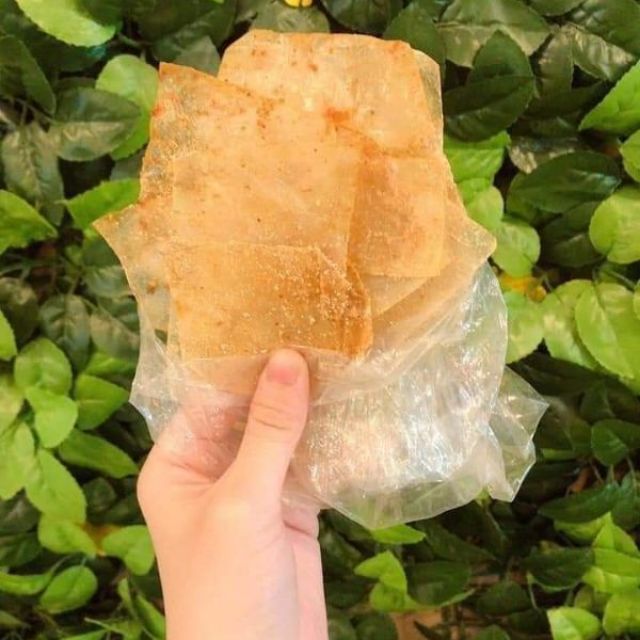 Combo 50 bịch bánh tráng xike muối nhuyễn chỉ 250k